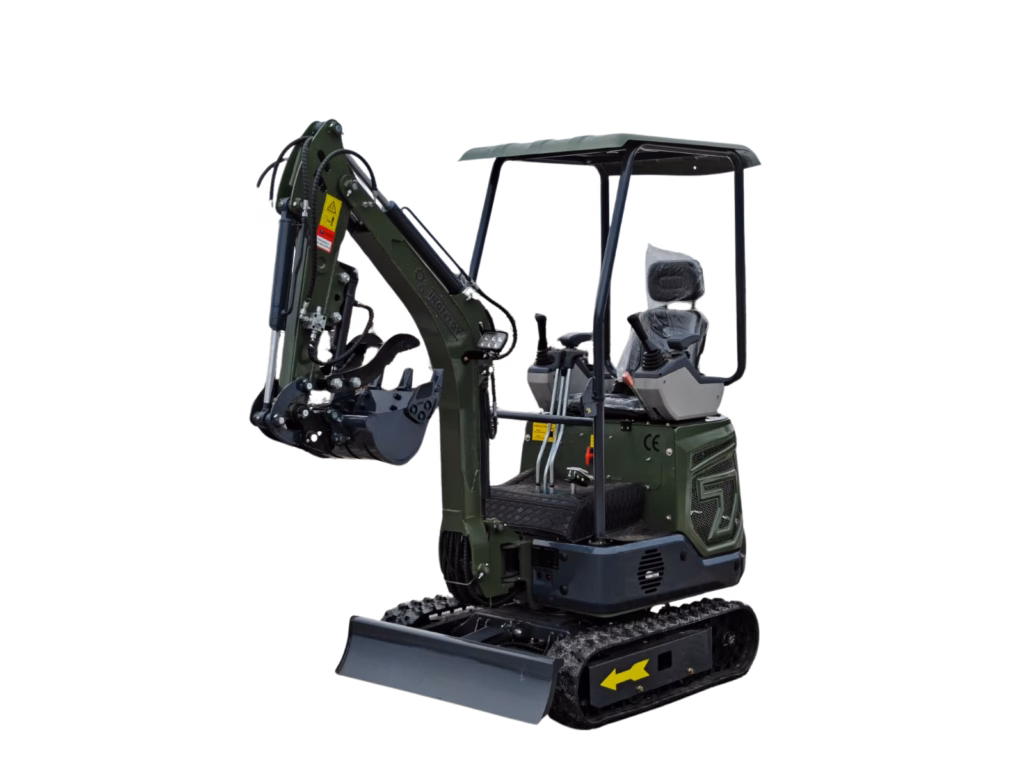 Miniekskavaator IronToy Red13